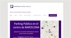 Desktop Screenshot of parkingciutatvella.com